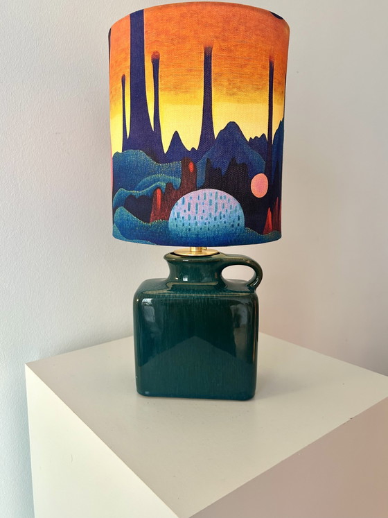 Image 1 of Ruimtevaartlamp - Origineel Keramiek - Draadloos - Geschikt voor gebruik buitenshuis