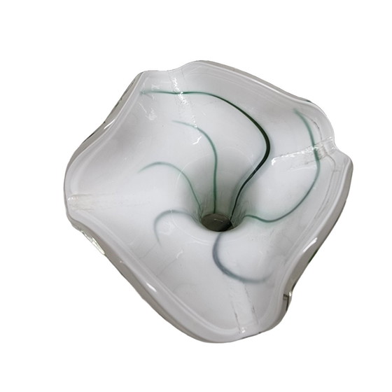 Image 1 of Vase Vintage Design Vert Opalin
