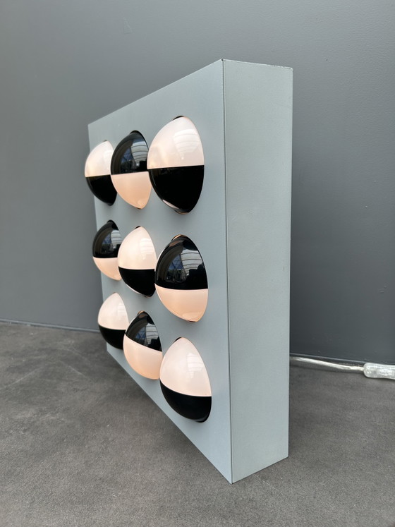 Image 1 of “Fifty Fifty” light object by Paul Talman - 1990s