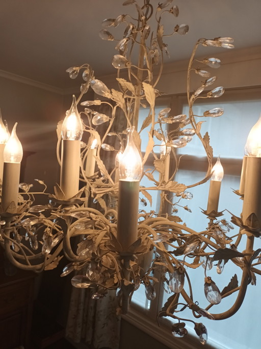 Chandelier – kroonluchters, Glass, Metal
