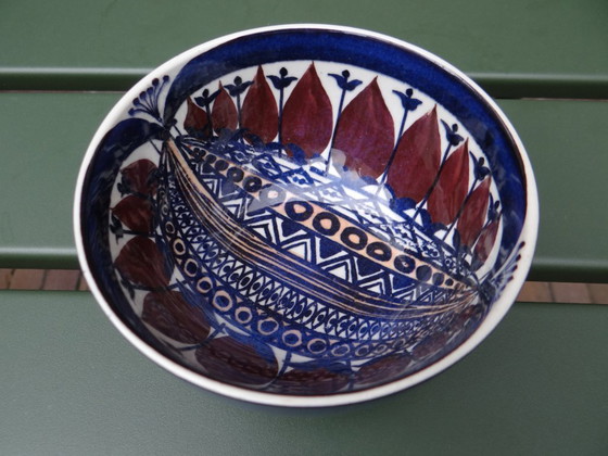Ciotola Piccola Vintage Royal Copenhagen Aluminia Fajance 189/2196 Design di Beth Breyen Danimarca – Ciotole (photo 9 of 9)
