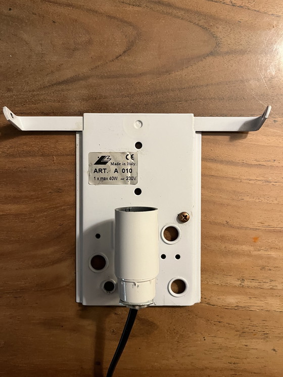 Image 1 of Lampe murale vintage Lucitalia Milano Murano Glass Design