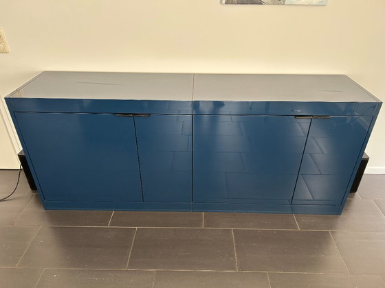 Credenza Pastoe Serie L Blu Scuro – Credenze, MDF, Metallo (photo 2 of 5)