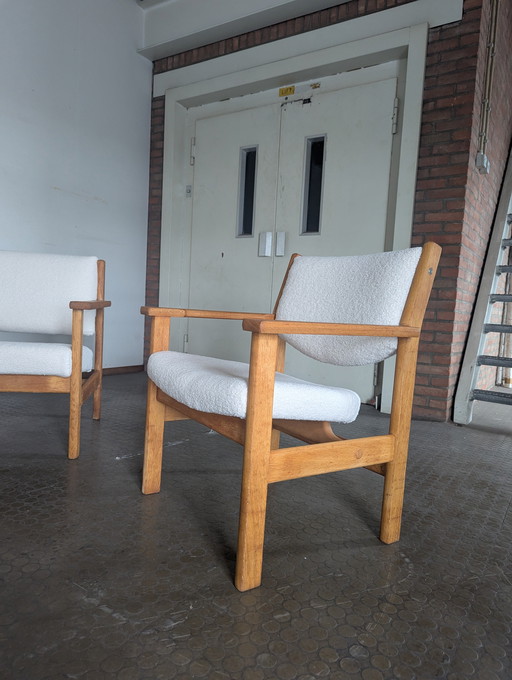Getama- Hans Wegner- Canapé 2 places et fauteuil
