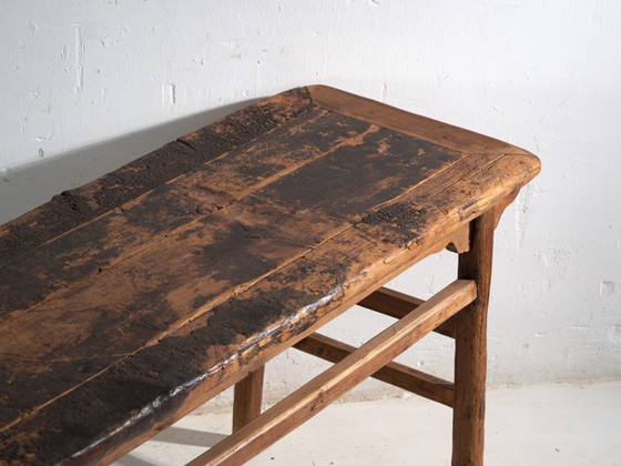 Antiker Konsolentisch aus Kiefernholz – China, circa 1930 – Rustic (photo 13 of 40)