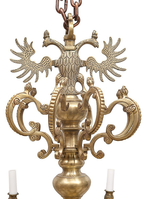 Image 1 of Grande lampadario olandese a 8 luci