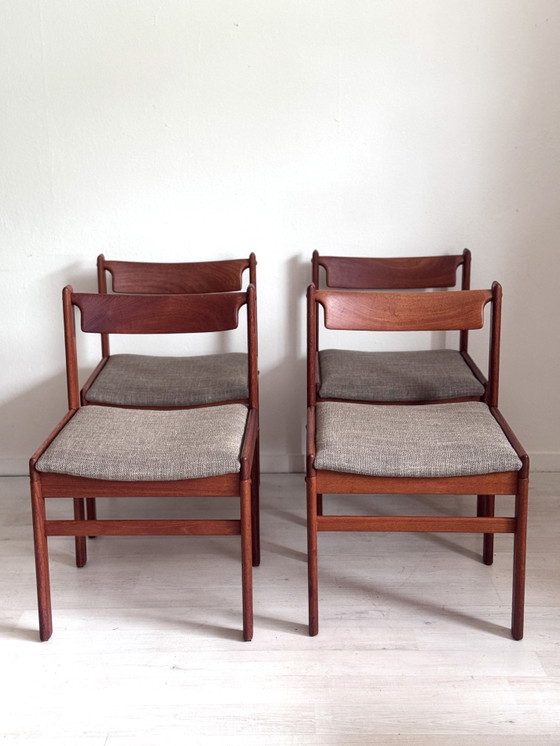 Image 1 of 4 dining chairs H.W. Klein for Bramin – teak – 1960s