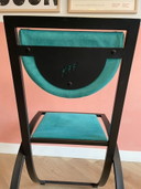 Ensemble de 4 fauteuils sinus vintage Karl Friedrichs Foster