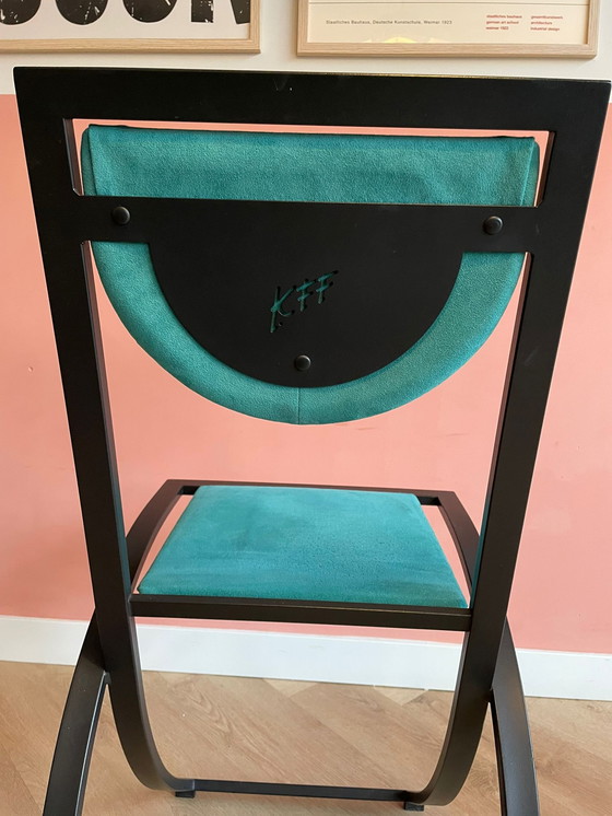 Image 1 of Set di 4 sedie vintage Karl Friedrichs Foster Sinus