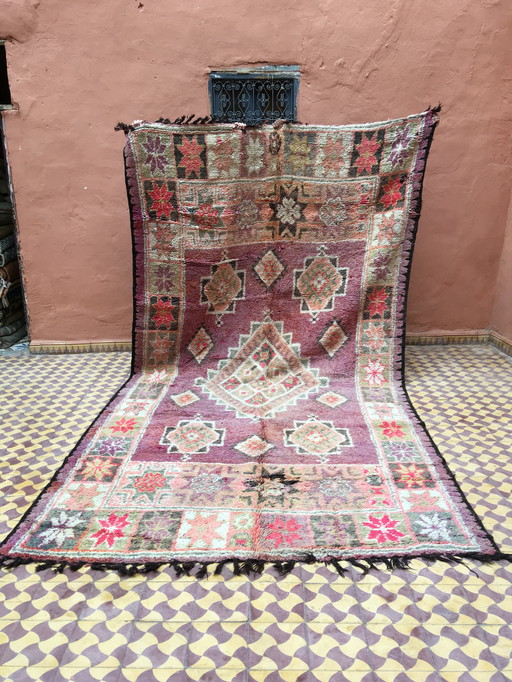 Tapis Boujaad Vintage 388 X 205 Cm