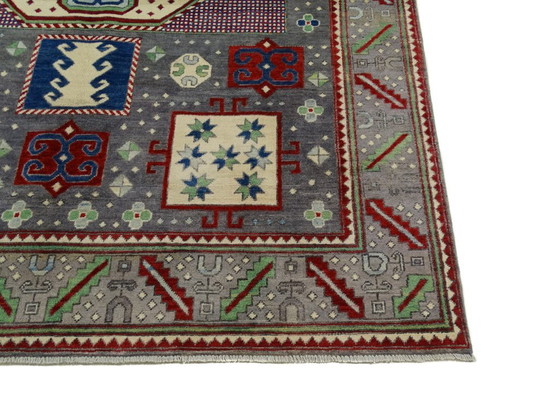 Image 1 of Kazak - 300 x 205 cm - Handgeknoopt vloerkleed