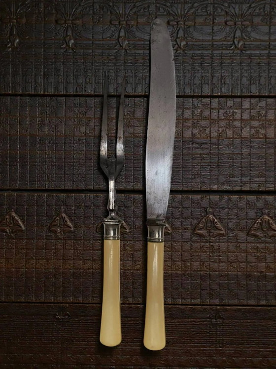 Cosciotto d'agnello coperto Solingen – Set di posate, polished steel, Art Deco (photo 3 of 7)