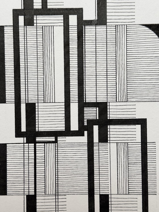 Image 1 of Eugène Eechaut (1928-2019) - 2 Works, Ink, 1987/88