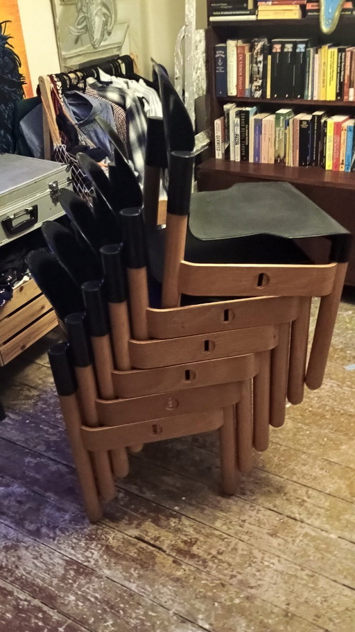 6x Thonet flex 2000 stoel