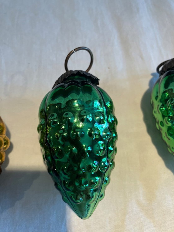 Vintage Christmas Ornaments – Decoration, Glass, Metal (photo 10 of 12)