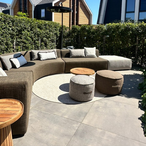 Image 1 of Conjunto de salón orgánico para exteriores, resistente a la intemperie