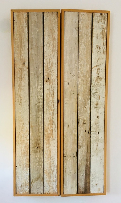 Tríptico de espejos de madera reciclada de Piet Hein Eek – spiegels, Wood (photo 2 of 14)