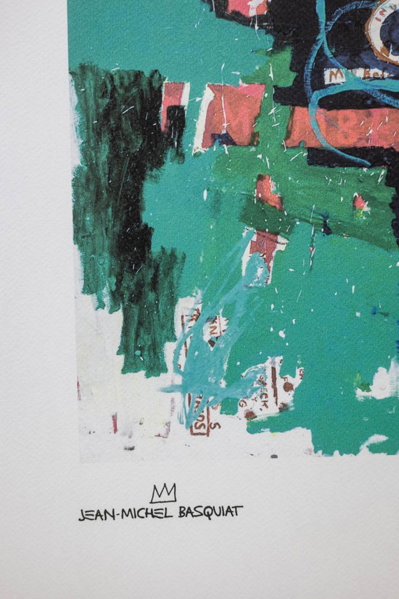 Image 1 of Numbered color silkscreen print. 1990s.