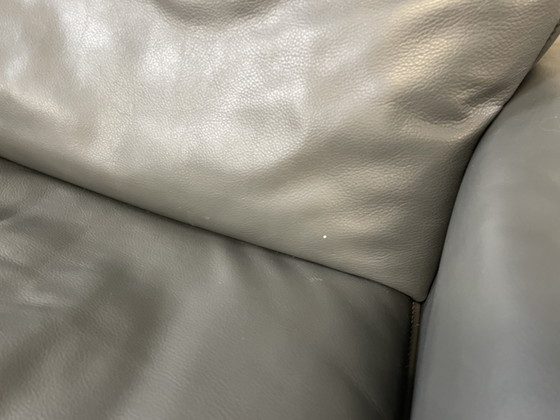 Image 1 of De Sede DS 50 Lederen Fauteuil Grijs Vintage