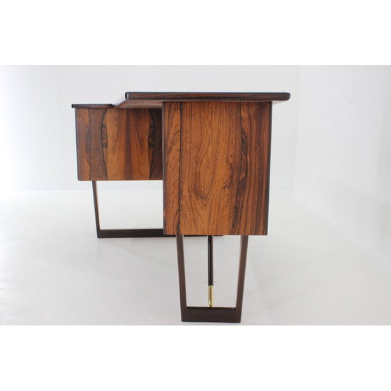 Image 1 of Vintage "Boomerang" desk in rosewood by Peter Løvig Nielsen for Hedensted Møbelfabrik, Denmark 1960s