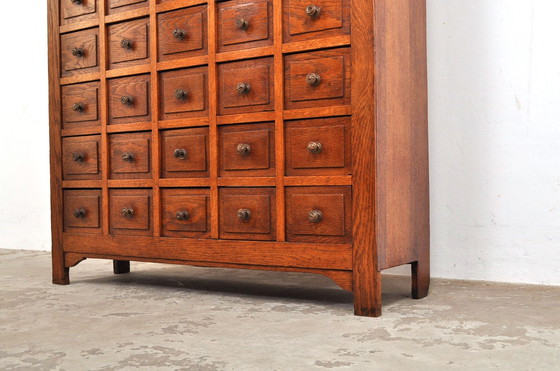 Image 1 of Antique oak chest of drawers 1900s