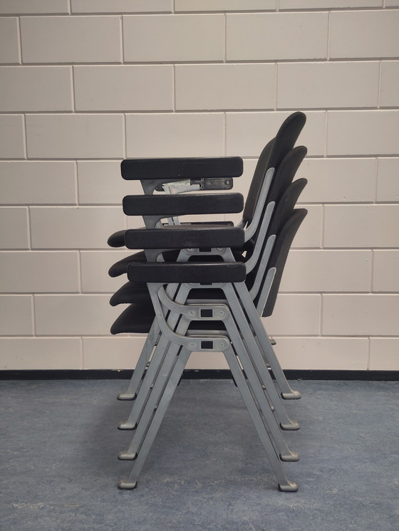 Image 1 of 4x chaise industrielle Wesifa