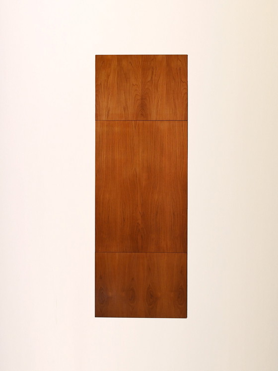 Image 1 of Table vintage en teck par ISA Bergamo avec rallonges à feuilles tombantes