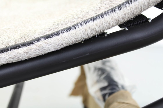 Image 1 of Lc4 Le Corbusier, Cassina, Charlotte Perriand lederen stoelstoelen