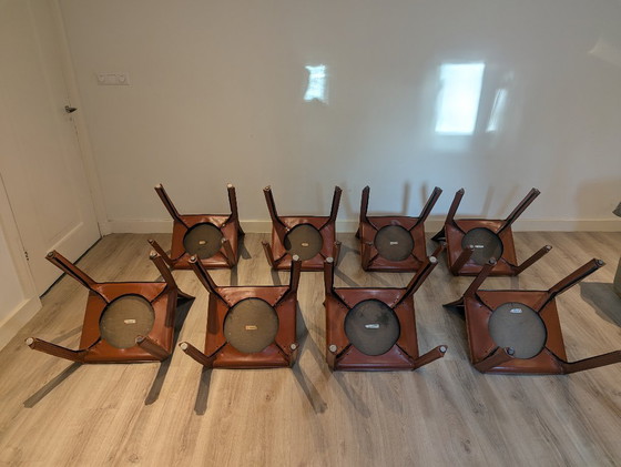 Image 1 of 8 dining chairs Cassina Cab 412