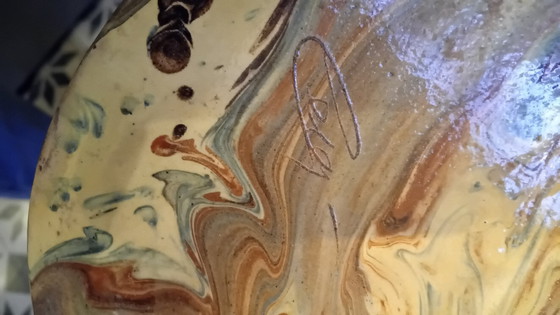 Image 1 of Marbled bowl Cluny Pottery