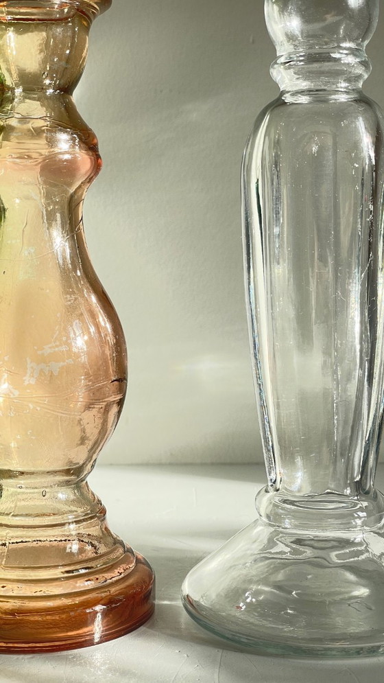 Image 1 of CANDLESTICK GLASS