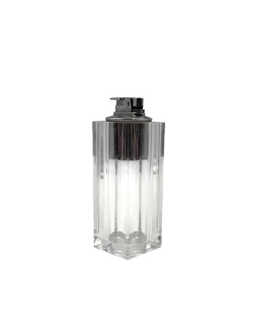 Briquet de table en lucite claire, Italie, 1970