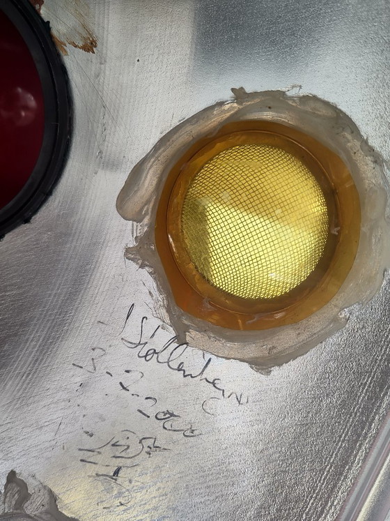 Künstlerische Lampe – Stollenham, Pendelleuchten, Aluminium, Glas (photo 4 of 5)