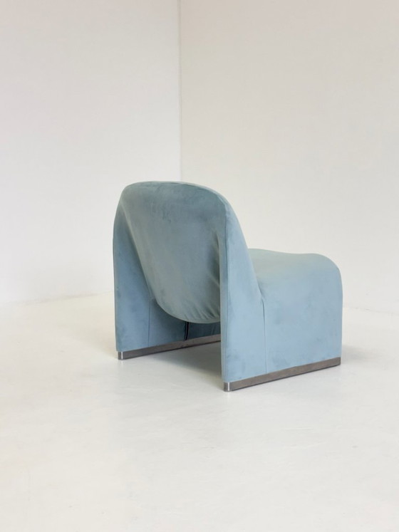 Anonima Castelli Alky Fauteuil en Velours Bleu Bébé – Textile (photo 13 of 14)