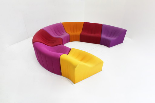 Kwok Hoi Chan Steiner Chromatic Vintage Modulaire Sofa Jaren 70