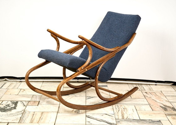 Image 1 of Mecedora de madera curvada de Ton, década de 1960, Checoslovaquia