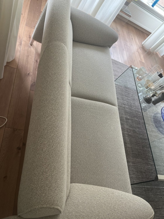 Wunderschöne Leolux Felizia Sofas, 2- und 2,5-Sitzer-Sofas – 2 Sitzer Sofas, Textile, Aluminium (photo 5 of 15)