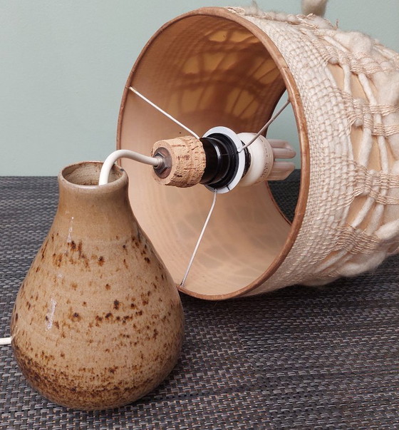 Image 1 of Noel Marissiaux aardewerken lamp