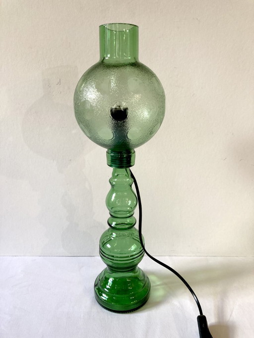 Cevin lamp in groen glas