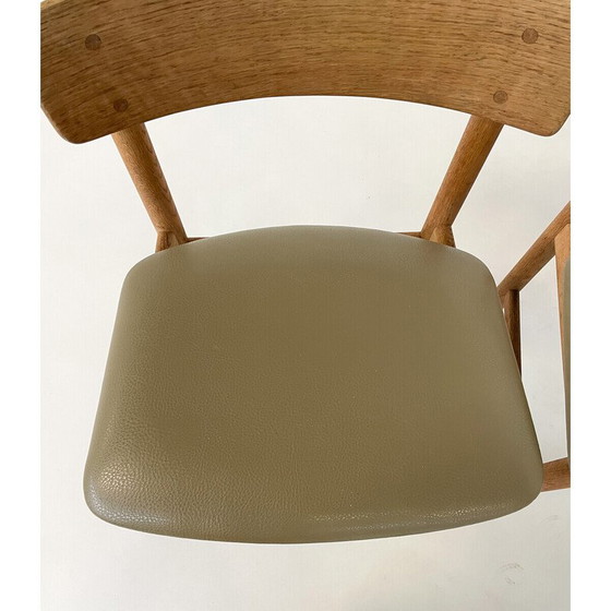 Image 1 of Set of 3 vintage dining chairs model 236 by Børge Mogensen, Denmark 1950s