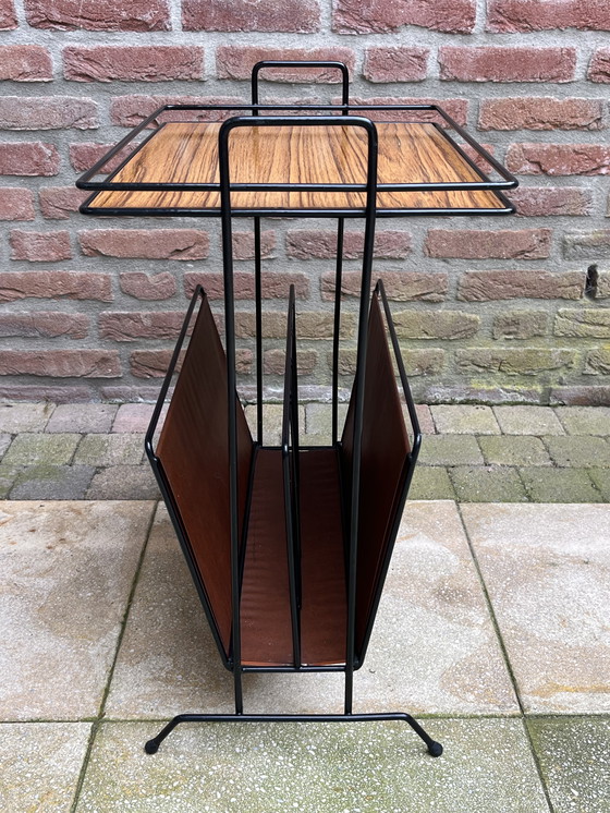 Image 1 of Table de lutrin vintage à armature métallique | 1950-1960 | Très bon état !