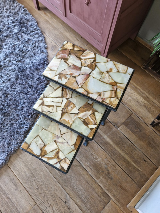 Image 1 of Tavolini ad incastro vintage