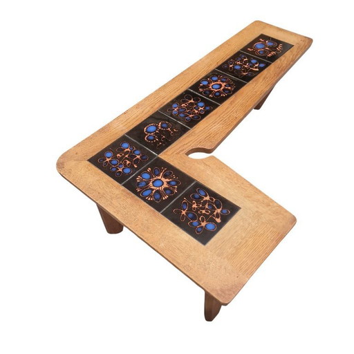 Table basse boomerang, Guillerme et Chambron