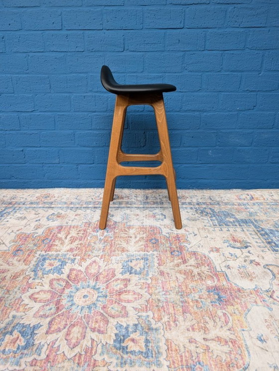 Image 1 of 3x Retro OD61 bar stools, Erik Buch, Hammel Møbelfabrik