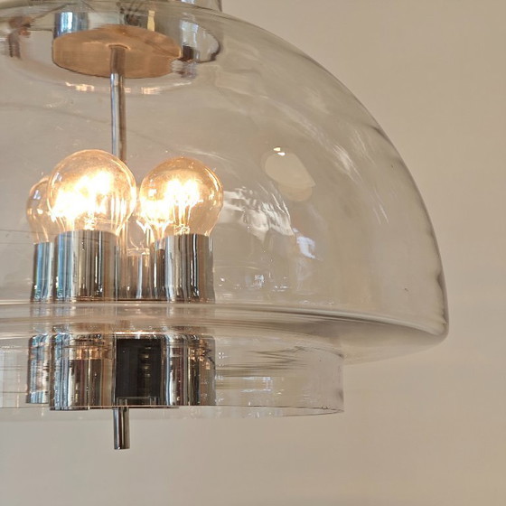 Image 1 of Suspension vintage en verrerie de Limbourg