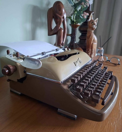 Rheinmetall KST Typewriter GDR 1960 Vintage Typewriter Mid-Century 60s