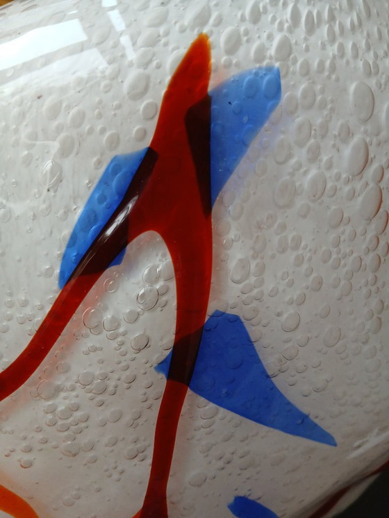 Image 1 of Jarrón de cristal estilo Murano