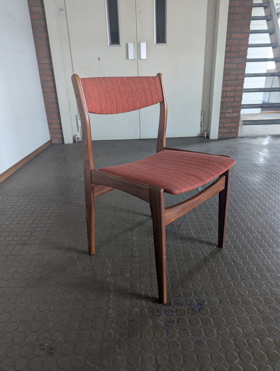 Image 1 of Dänischer Teakholzstuhl aus der Jahrhundertmitte - Lindebjerg Stølefabrik