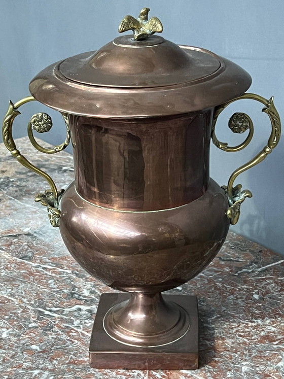 Samovar ancien. Cuivre, bronze massif. – Accessoires de cuisine, Copper (photo 8 of 8)
