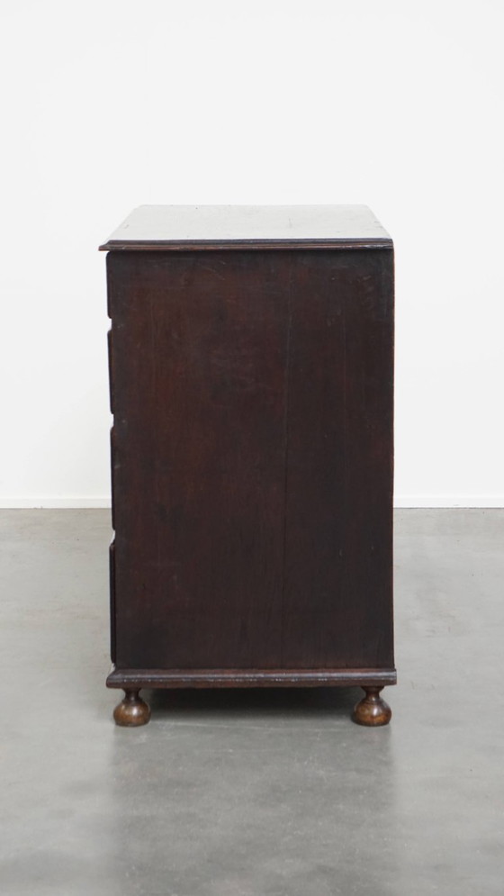 Image 1 of Antigua cómoda inglesa de roble/cómoda del siglo XVIII